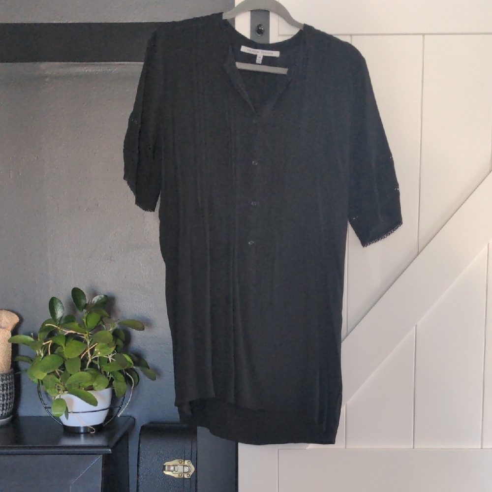 Collective Concepts Black Tunic Top